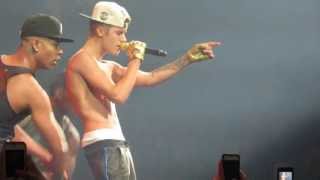 Justin Bieber BoyfriendBaby Shirtless San Jose 62613 HD [upl. by Regina]