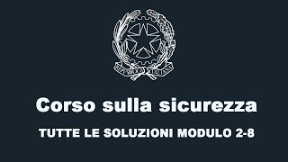 Alternanza Scuola Lavoro  Corso Sulla Sicurezza  TUTTE LE RISPOSTE alternanza MIUR Risposte [upl. by Aelyak]