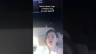 Selena Gomez Sings A SHALLOW Song By Lady Gaga🥰 shorts selenagomez shallow song voice fyp [upl. by Dewhurst]