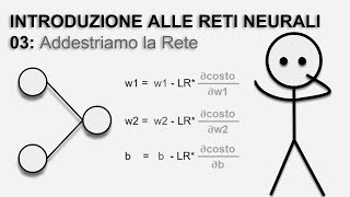 Introduzione Alle Reti Neurali 03 Addestriamo la Rete [upl. by Volnay82]