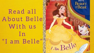 Read I am Belle with us  Beauty and the Beast  Kids stories [upl. by Adnileb64]