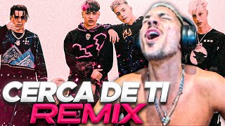 Cerca De ti REMIX  Tiago PZK REACCION [upl. by Oiramaj]