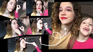 A 6 ÉVES HÚGOM KISMINKELT😱💄 [upl. by Newmann]