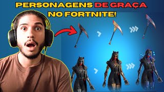 Fortnite  Como desbloquear personagens no Fortnite  Felína Tutorial [upl. by Alexa]