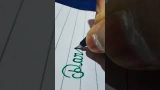 Darshini name writing video  shorts  art calligraphy and drawing video like viral video 🌽🖌️🛩️🫐🦋🥰 [upl. by Bor]