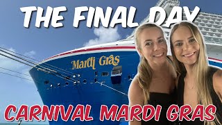 OUR FINAL THOUGHTS AND REVIEW  The Last Day On Carnival MARDI GRAS [upl. by Yate]