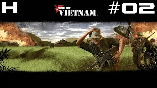 Conflict Vietnam Walkthrough Part 02 PC [upl. by Rehpotsrhc22]