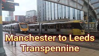 A train ride from Manchester Victoria to Leeds via Bradford [upl. by Nailij]