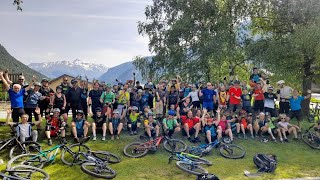 MTB  La Haute Maurienne Rassemblement CAF région AURA 2024 [upl. by Asabi]