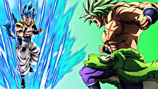 Gogeta vs Broly Fight in Dragon ball super [upl. by Cinnamon]