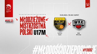 Trefl 1LO Sopot  WKK Wrocław Finał MMP U17M półfinał [upl. by Dronel]