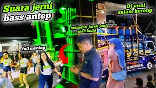 Suara jerni Bass antep ‼️ putar dj viral BP AUDIO di seting jarak jauh suaranya semakin ampuh [upl. by Etep611]