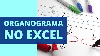 Como Criar Organograma no Excel [upl. by Jaworski]