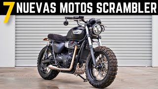 7 nuevas motos Scrambler para 2024 [upl. by Nwahshar492]