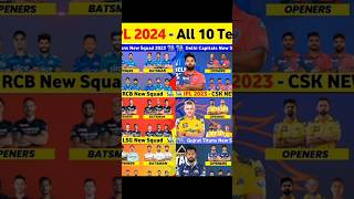 Ipl All Team Squad 2025 [upl. by Hawken]