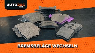 Bremsbeläge wechseln AUTODOC TUTORIAL [upl. by Aamsa917]