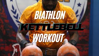 Biathlon training  Kettlebell sports  Jerk and snatch [upl. by Sheng]