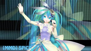 MMD Miku Hatsune  SPiCa Ver 2  DL [upl. by Terrej]