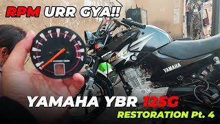 Yamaha YBR 125G Restoration Pt 4  RPM and Fuel Gauge Fixed [upl. by Marven]