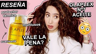 OLAPLEX No 7 CÓMO USAR UN ACEITE MULTIUSOS Y CÓMO FUNCIONA [upl. by Kakalina]