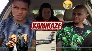 EMINEM  KAMIKAZE FULL ALBUM REACTION REVIEW [upl. by Xaviera]