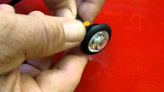 34quot Amber LED Marker Lights [upl. by Yentyrb]