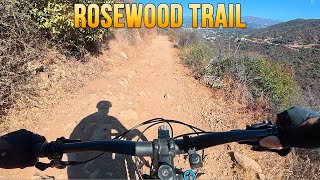 Rosewood Trail  Mountain Biking  Thousand Oaks CA [upl. by Mast]