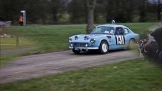 Triumph Spitfire Tarmac Rally Car 1964  Race Retro 2014 [upl. by Nomla]