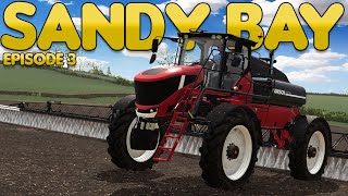 Sandy Bay  Farming Simulator 19  Ep3 with Wheel Cam [upl. by Trautman]