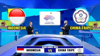 🔴 SEDANG BERLANGSUNG  TIMNAS INDONESIA VS CHINA TAIPEI  Asian Games 2023  Live RCTI  Prediksi [upl. by Iblehs]