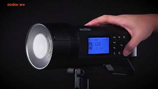 Godox Witstro AD400Pro Flash Light Operation Instruction [upl. by Harald702]