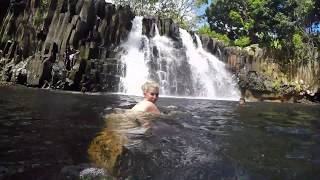 Amazing Rochester Falls amp Chamarel Waterfall Mauricius [upl. by Leslee]