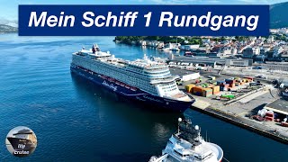 Mein Schiff 1 Rundgang 2023 meinschiff tuicruises meinschiff1 [upl. by Ffoeg569]