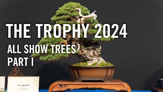 Bonsai Trophy 2024 all show trees part I [upl. by Neelcaj]