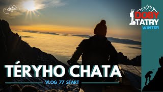 TĂ‰RYHO CHATA V ZIME  DOBY TATRY  NĂDHERNĂ‰ SVITANIE VO VYSOKĂťCH TATRĂCH  LIPTĂCI High Tatras [upl. by Plossl477]