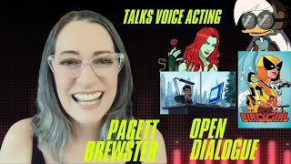 Paget Brewster talks voice acting vs onscreen acting a segment from Ooen Dialogue [upl. by Ringler49]