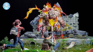 The last of us diorama epic rat king battle [upl. by Ina]