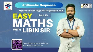 Arithmetic SequenceClass10Part 15Algebra of Sum Practical problemsmalayalam [upl. by Atnima575]