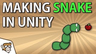 Simple 2D Game in Unity Snake Unity Tutorial for Beginners [upl. by Issiah388]