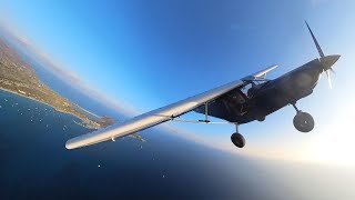 SAVANNAH S ICP LIGHT AIRCRAFT ENTIRE FLIGHT TAKEOFF GOAROUND LANDING ORIGINAL SOUND [upl. by Samul]