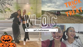 Hi Vlog 16 random Coronie trip Halloween shenanigens 👻🎃 [upl. by Ahsircal]