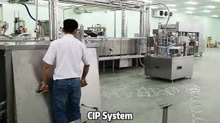 complete automatic ice cream production line machinery supplier [upl. by Ahsemad]