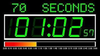 3 Minutes Countdown Digital Version  Remix BBC Countdown  50FPS [upl. by Lelah644]