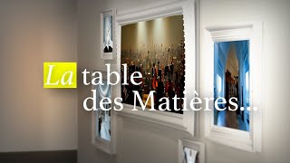 LA TABLE DES MATIÈRES  Barceló Capron  la mer au centre de l’expression artistique de Monaco [upl. by Robbert]