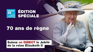 👑 REPLAY  Revivez le jubilé de la reine Elizabeth II qui fête ses 70 ans de règne • FRANCE 24 [upl. by Aguie]