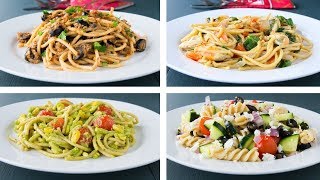 4 Recetas de Pastas Saludables Para Adelgazar Caseras amp Fáciles [upl. by Mailli]