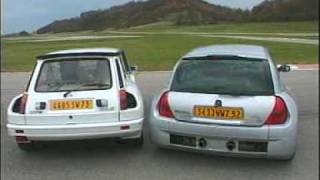 Renault Sport Clio V6 Vs R5 Maxi Turbo2 [upl. by Peednas]