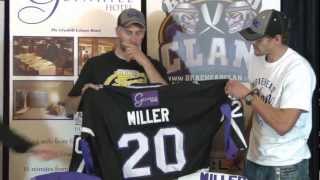 Braehead Clan NHL Drew Miller [upl. by Flieger]