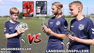 UNGDOMSSPILLER VS 2 LANDSHOLDSSPILLERE HVEM VINDER [upl. by Uela]