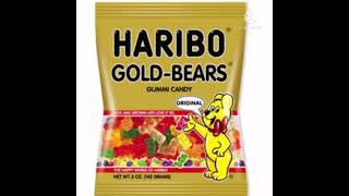 Haribo Gold Bears Gummi Candy Original 108 [upl. by Alarise]